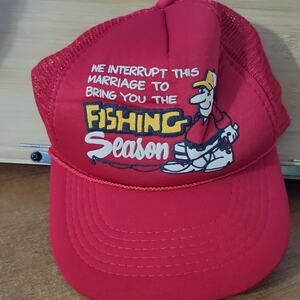 Vintage Fishing Trucker Hat